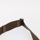 PRADA Shoulder Bag Nylon Khaki Silver Auth BA8644-8