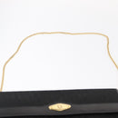 Christian Dior Trotter Canvas Chain Shoulder Bag Black Gold Auth BA8649-7