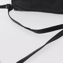 Chloe Lily Hand Bag Leather 2way Black Gold Auth BA8650-7