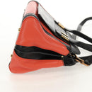 Chloe Alice Hand Bag Leather 2way Black Gold Auth BA8652V-4