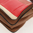 Chloe Hand Bag Leather Multicolor Gold Auth BA8653V-12