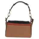 Chloe Hand Bag Leather Multicolor Gold Auth BA8653V-3