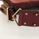 Chloe Hand Bag Leather Multicolor Gold Auth BA8653V-8