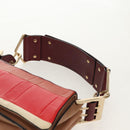 Chloe Hand Bag Leather Multicolor Gold Auth BA8653V-9