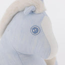 HERMES Baby Elmy Kuscheltier Leinen Hellblau Auth BA8655M-11
