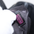 CHANEL Wild Stitch Tote Bag Lamb Skin Black Gold CC Auth BA8657-22