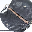 Chloe Elsie Hand Bag Leather 2way Black Auth BA866-10