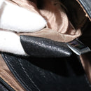 Chloe Elsie Hand Bag Leather 2way Black Auth BA866-12