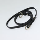 Chloe Elsie Hand Bag Leather 2way Black Auth BA866-22