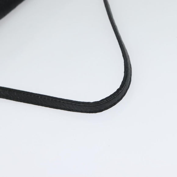 Chloe Elsie Hand Bag Leather 2way Black Auth BA866