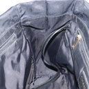 CHANEL New Travel line Tote Bag Nylon Black Gold CC Auth BA8660-17