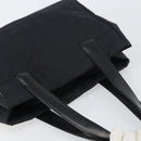 CHANEL New Travel line Tote Bag Nylon Black Gold CC Auth BA8660-6