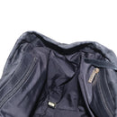 CHANEL New Travel line Tote Bag Nylon Black Gold CC Auth BA8661-17