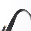 CHANEL New Travel line Tote Bag Nylon Black Gold CC Auth BA8661-22