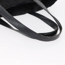 CHANEL New Travel line Tote Bag Nylon Black Gold CC Auth BA8661-7