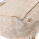 CHANEL New Travel Line Hand Bag Nylon Pink Gold CC Auth BA8665-13