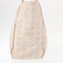 CHANEL New Travel Line Hand Bag Nylon Pink Gold CC Auth BA8665-5