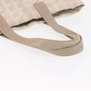 CHANEL New Travel Line Hand Bag Nylon Pink Gold CC Auth BA8665-8