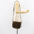 BOTTEGA VENETA Shoulder Bag Suede Green Gold Auth BA8668-24