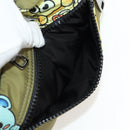 DOLCE&GABBANA Waist bag Nylon Khaki Silver Auth BA8670V-21