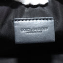 DOLCE&GABBANA Waist bag Nylon Khaki Silver Auth BA8670V-11