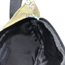 DOLCE&GABBANA Waist bag Nylon Khaki Silver Auth BA8670V-22
