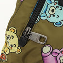 DOLCE&GABBANA Waist bag Nylon Khaki Silver Auth BA8670V-25