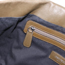 Jimmy Choo Studs Tote Bag Leather Brown Silver Auth BA8672-20