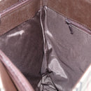 BURBERRY Nova Check Tote Bag PVC Beige Silver Auth BA8673-18