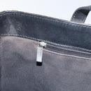 BURBERRY Nova Check Tote Bag PVC Beige Silver Auth BA8674-19