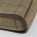 Burberrys Nova Check Shoulder Bag Canvas Beige Auth BA8675-15