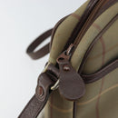 Burberrys Nova Check Shoulder Bag Canvas Beige Auth BA8675-10