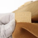 CELINE Boogie Hand Bag Leather White Gold Auth BA8680-25