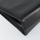 Salvatore Ferragamo Shoulder Bag Leather Black Gold Auth BA8682-14