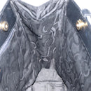 Salvatore Ferragamo Vala Tote Bag Leather Black Gold Auth BA8688-17