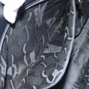 Salvatore Ferragamo Vala Tote Bag Leather Black Gold Auth BA8688-20