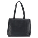 Salvatore Ferragamo Vala Tote Bag Leather Black Gold Auth BA8688-3