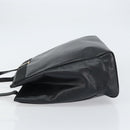 Salvatore Ferragamo Vala Tote Bag Leather Black Gold Auth BA8688-5