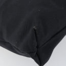 Salvatore Ferragamo Vala Tote Bag Canvas Black Gold Auth BA8689-11