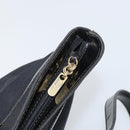 Salvatore Ferragamo Vala Tote Bag Canvas Black Gold Auth BA8689-15