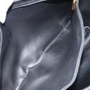 Salvatore Ferragamo Vala Tote Bag Canvas Black Gold Auth BA8689-21