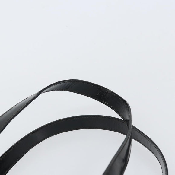 Salvatore Ferragamo Vala Tote Bag Canvas Black Gold Auth BA8689