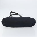 Salvatore Ferragamo Vala Tote Bag Canvas Black Gold Auth BA8689-9