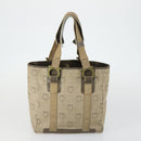 Salvatore Ferragamo Gucci Clutch Hand Bag Canvas PVC 2 Set Beige Auth BA8691-3