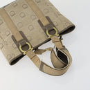Salvatore Ferragamo Gucci Clutch Hand Bag Canvas PVC 2 Set Beige Auth BA8691-5