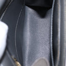 HERMES Lucy PM Hand Bag Leather Gray Auth BA8697-15