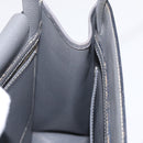 HERMES Lucy PM Hand Bag Leather Gray Auth BA8697-16