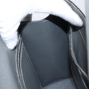HERMES Lucy PM Hand Bag Leather Gray Auth BA8697-12