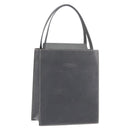 HERMES Lucy PM Hand Bag Leather Gray Auth BA8697-1