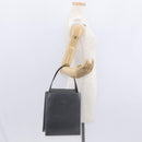 HERMES Lucy PM Hand Bag Leather Gray Auth BA8697-20